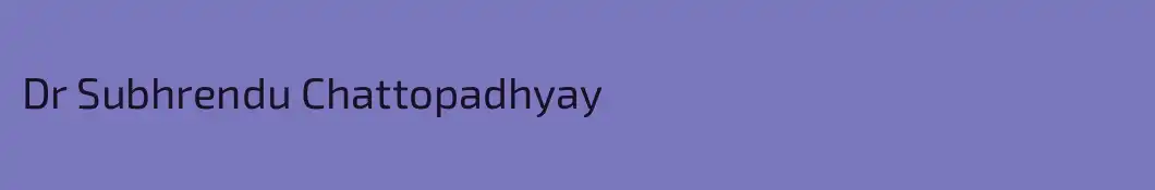 Dr Subhrendu Chattopadhyay